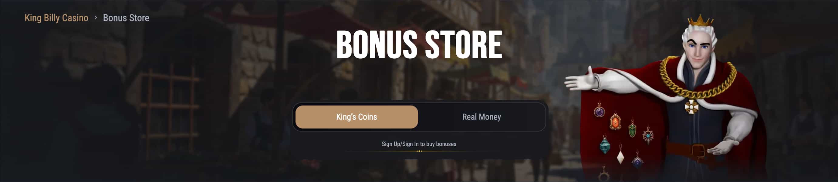 King Billy Casino Login